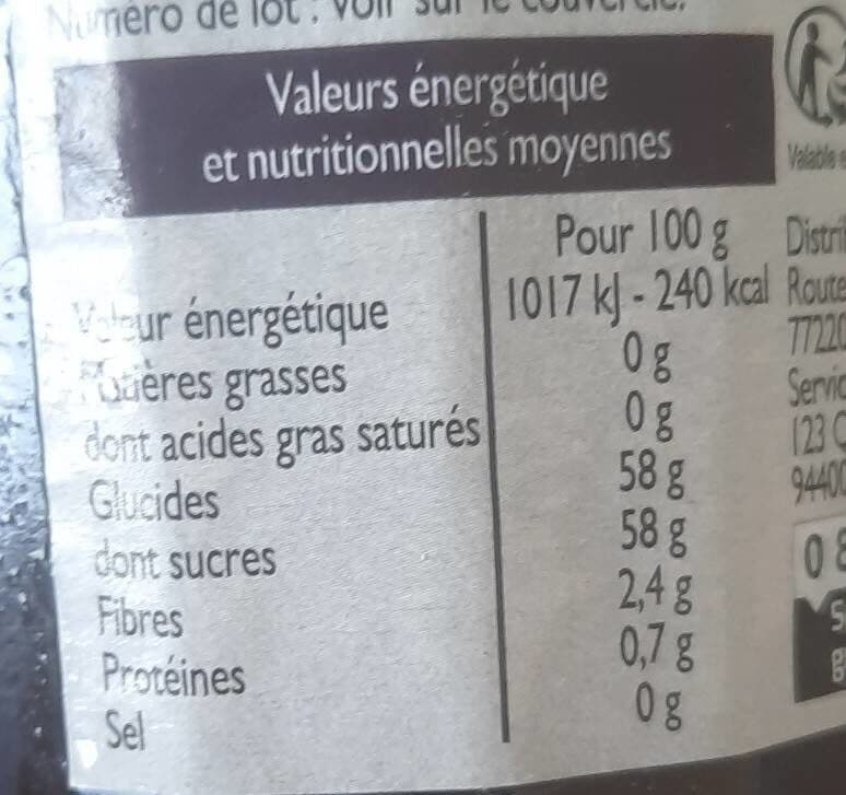 Leader Price Confiture de mûre packshot