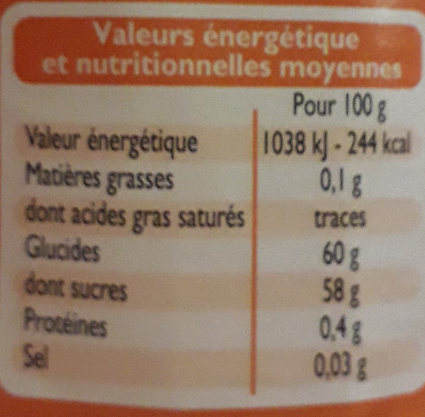 Leader Price Confiture peche abricot bio packshot