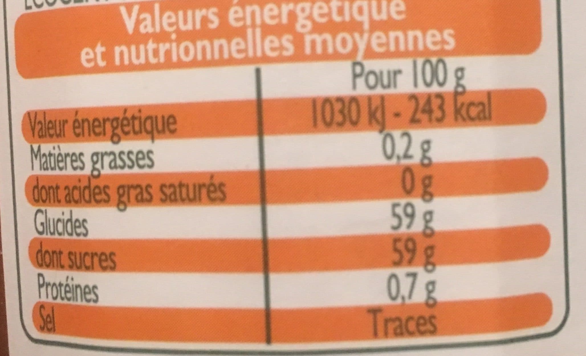 Leader Price Confiture Abricot - Bio packshot