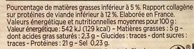 Franprix Steak haché 5% MG packshot