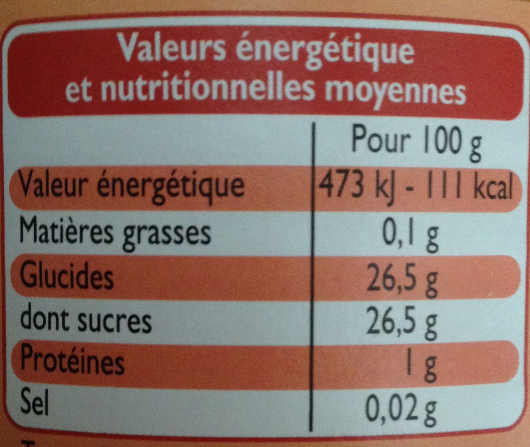 Leader Price Compote de pêches avec morceaux packshot