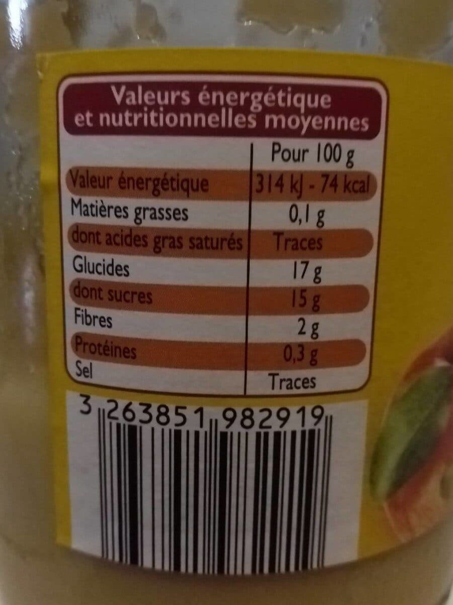 Leader Price Dessert De fruit pomme banane packshot