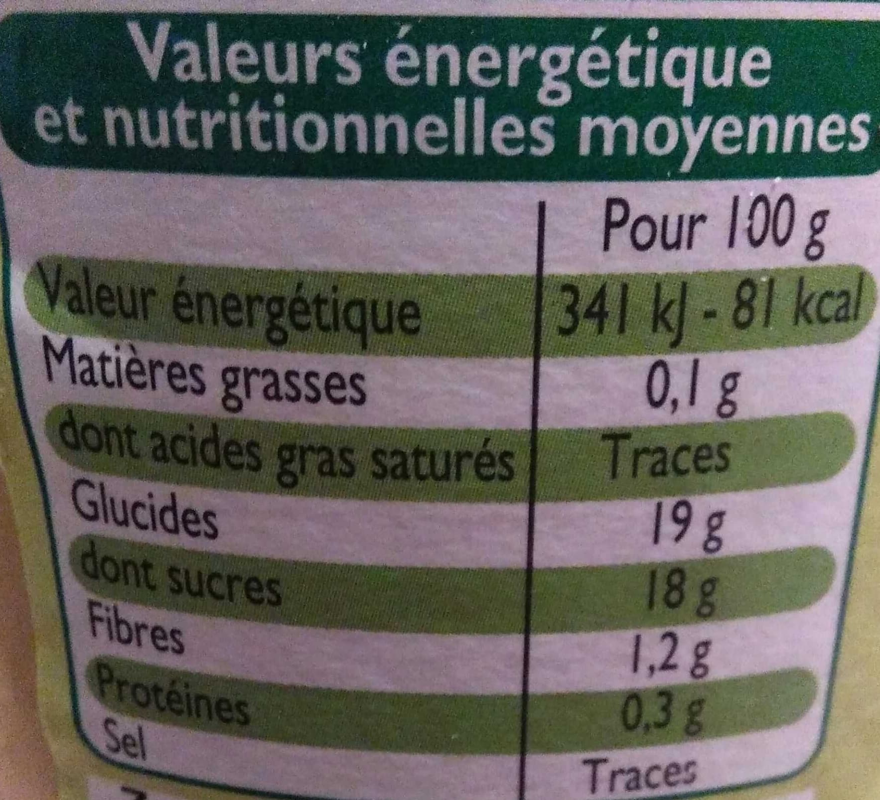 Leader Price Dessert de fruit pomme poire packshot