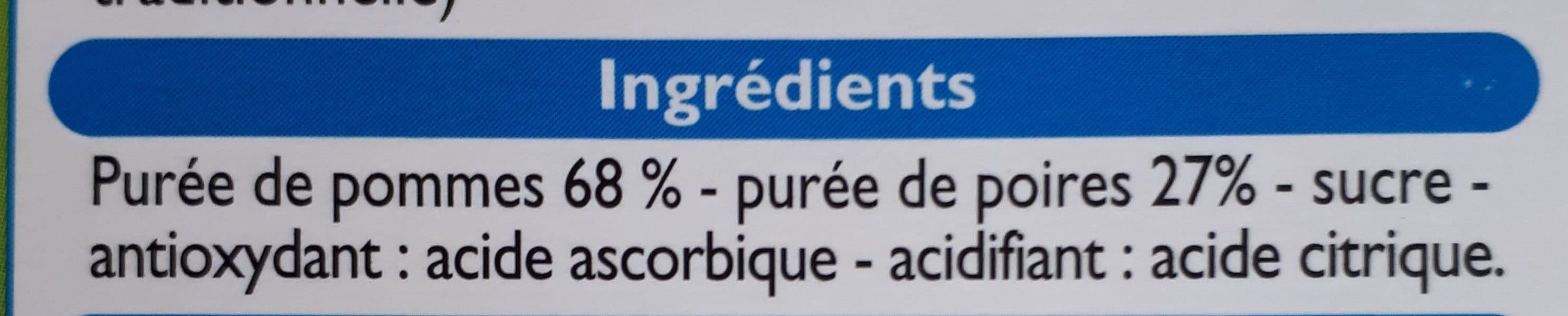 Leader Price Gourd'O fruits - Pomme Poire packshot