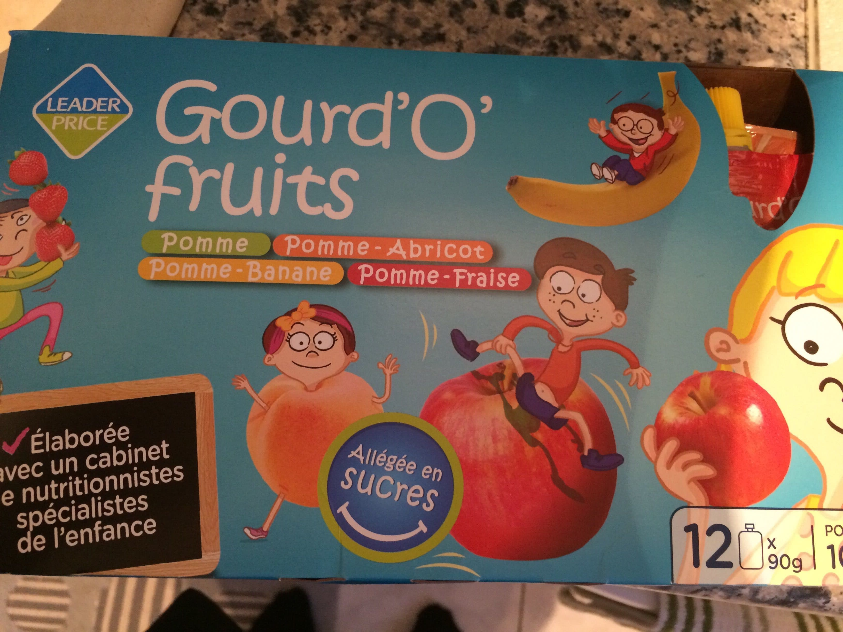 Leader Price Gourd'o'fruits packshot