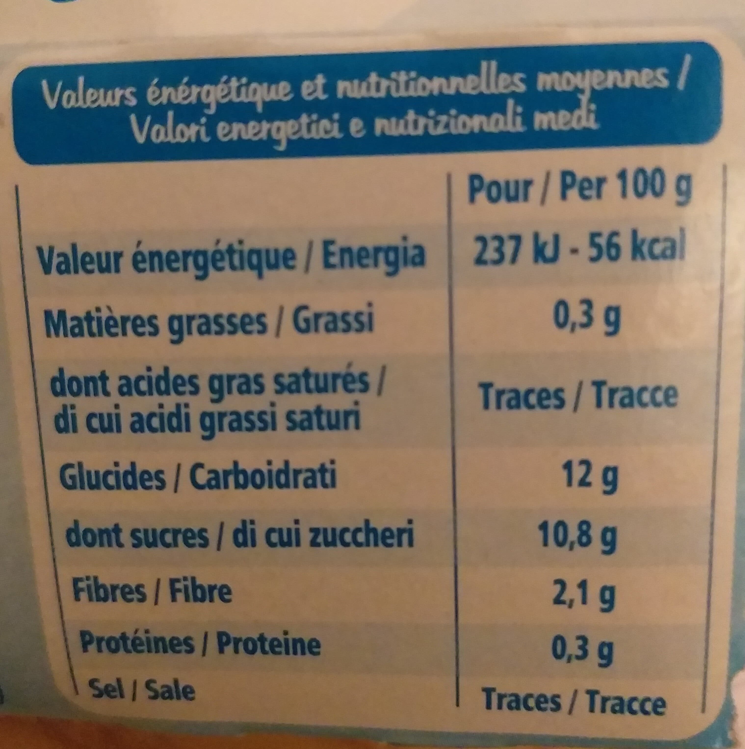 Leader Price Compote purée de pomme, Fine Ligne packshot