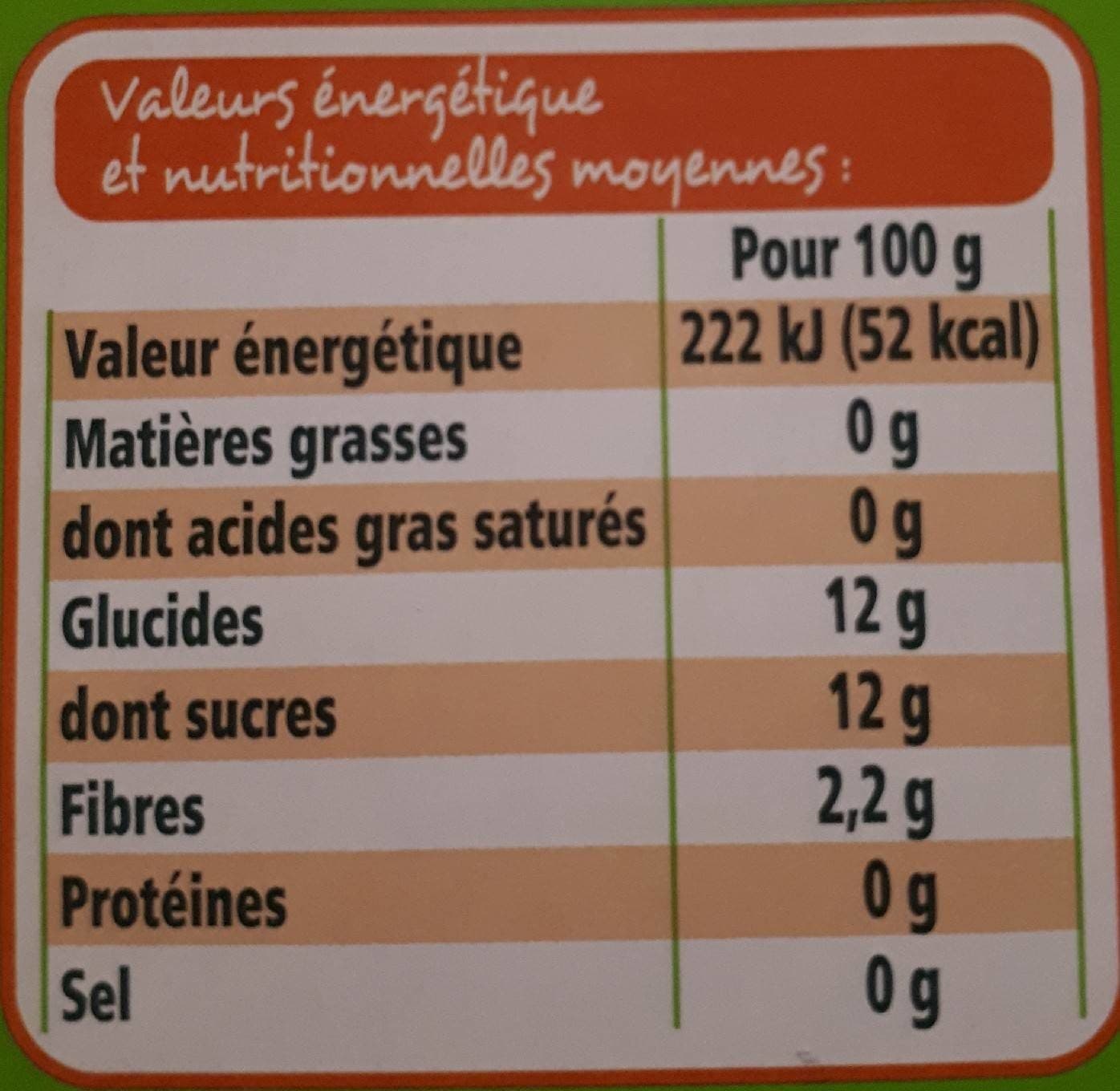 Leader Price Purée de fruit pomme packshot