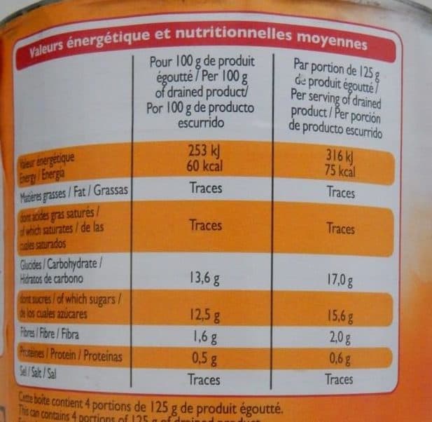 Leader Price Cocktail de fruits au sirop léger packshot
