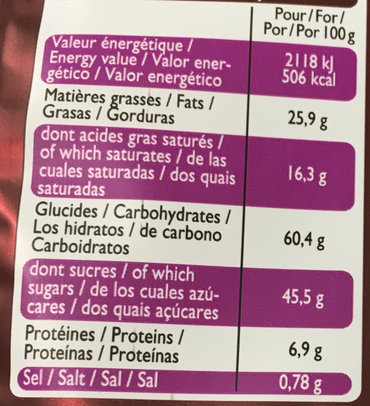 Leader Price Mini roses des Sables packshot