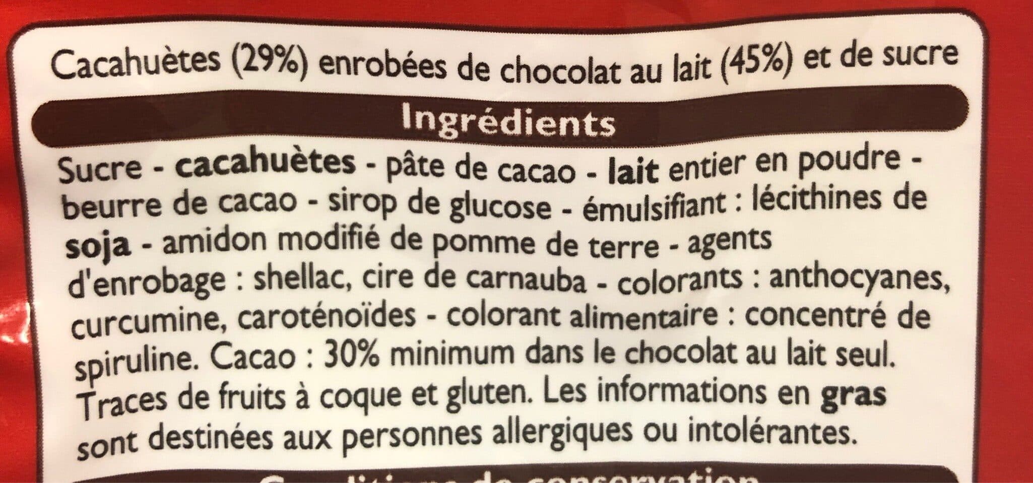 Leader Price Billes chocolat & cacahuetes packshot