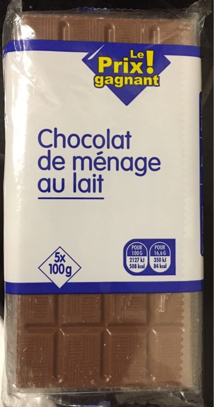 Le Prix Gagnant ! Chocolat au Lait packshot