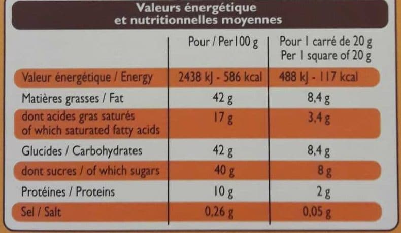 Leader Price Chocolat Blanc aux Noisettes packshot