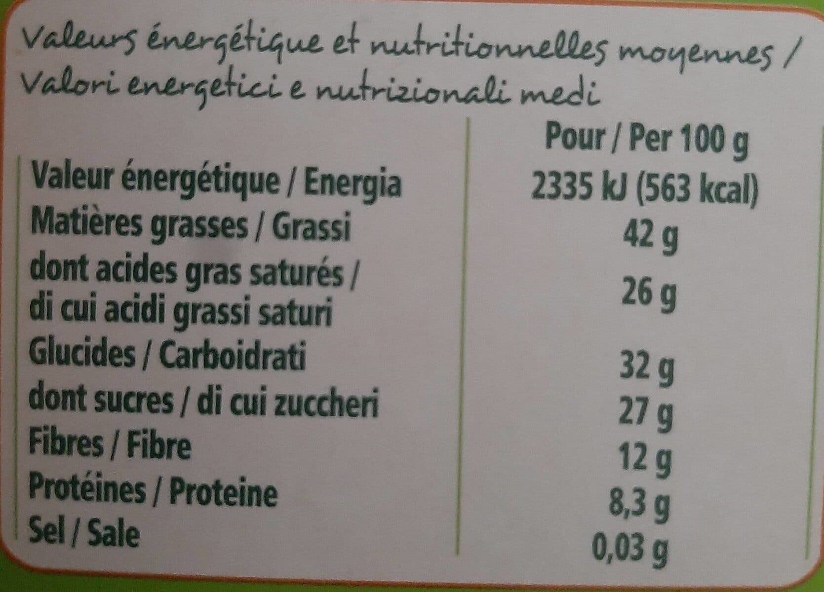 Leader Price Chocolat noir 74% de cacao packshot