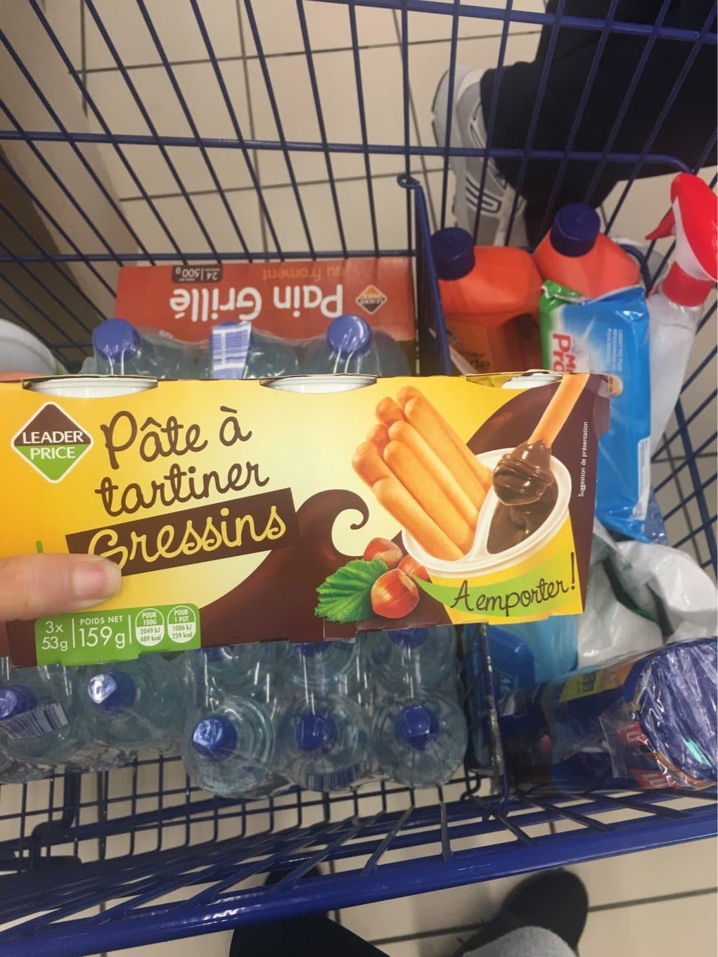 Leader Price Bib Up Biscuits Et Pâte à Tartiner Aux Noisettes packshot