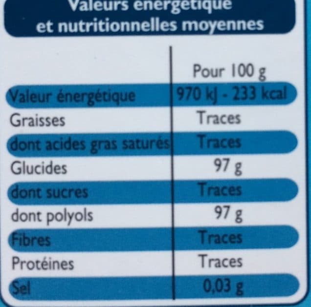 Leader Price Bonbons fraîcheur alpine packshot