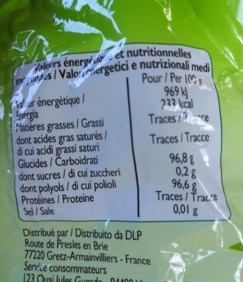 Leader Price Bonbons sans sucres aux plantes packshot
