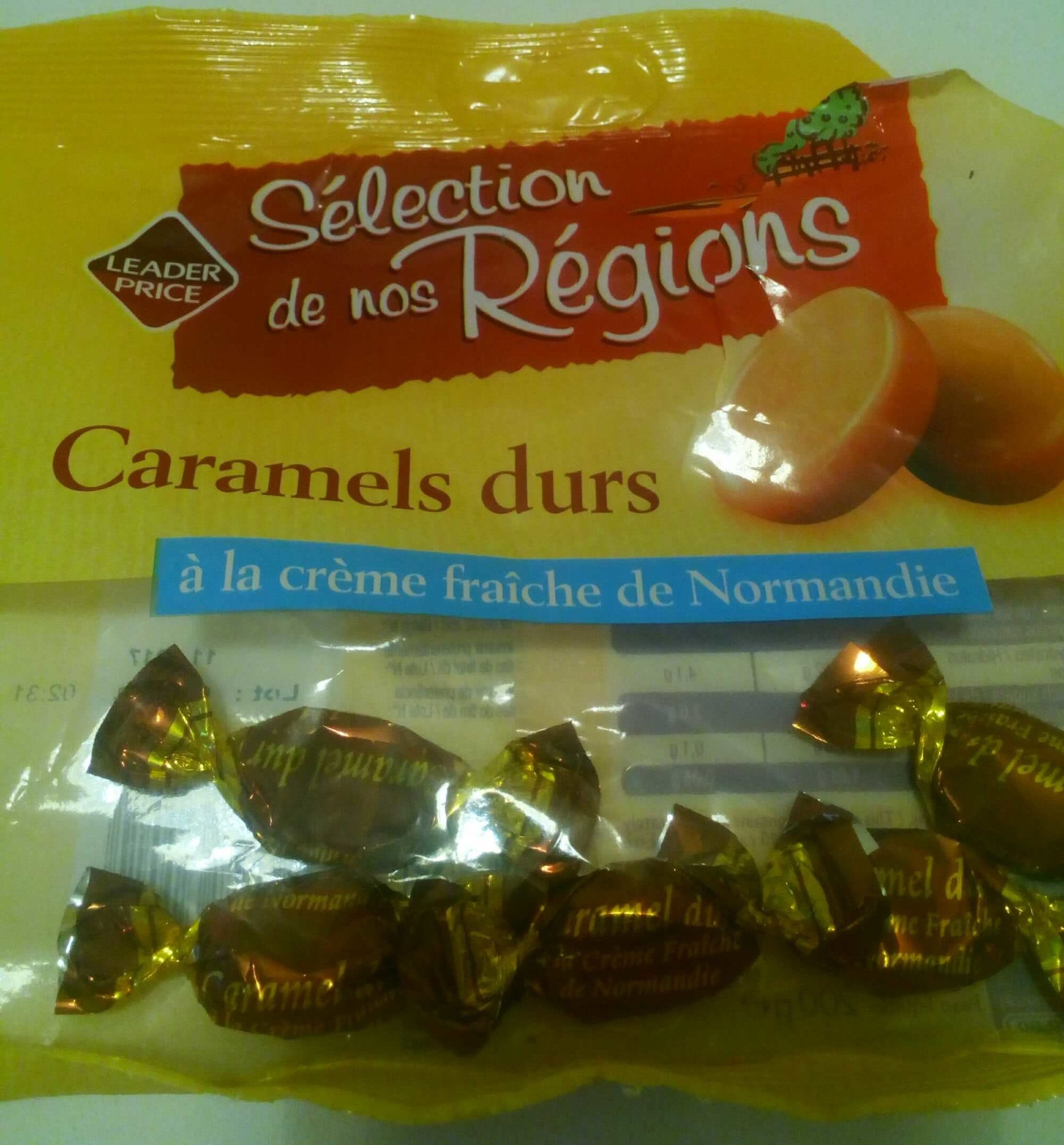 Leader Price Caramels Durs à la Crème Fraîche de Normandie packshot