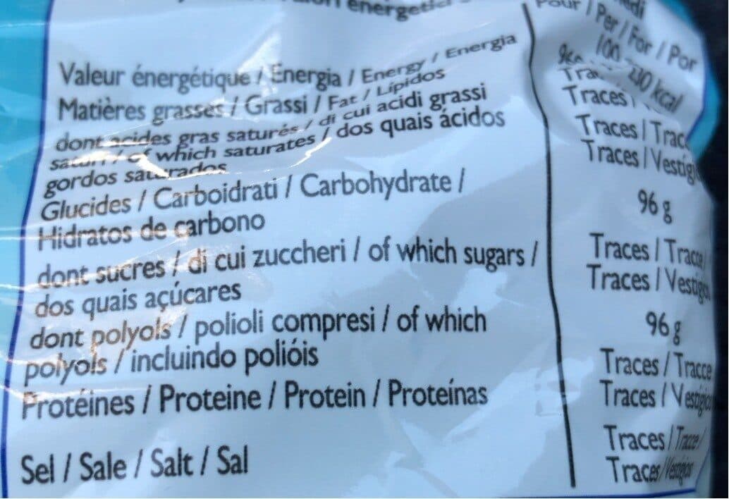 Leader Price Bonbons Sans Sucres Eucalyptus Mentol packshot