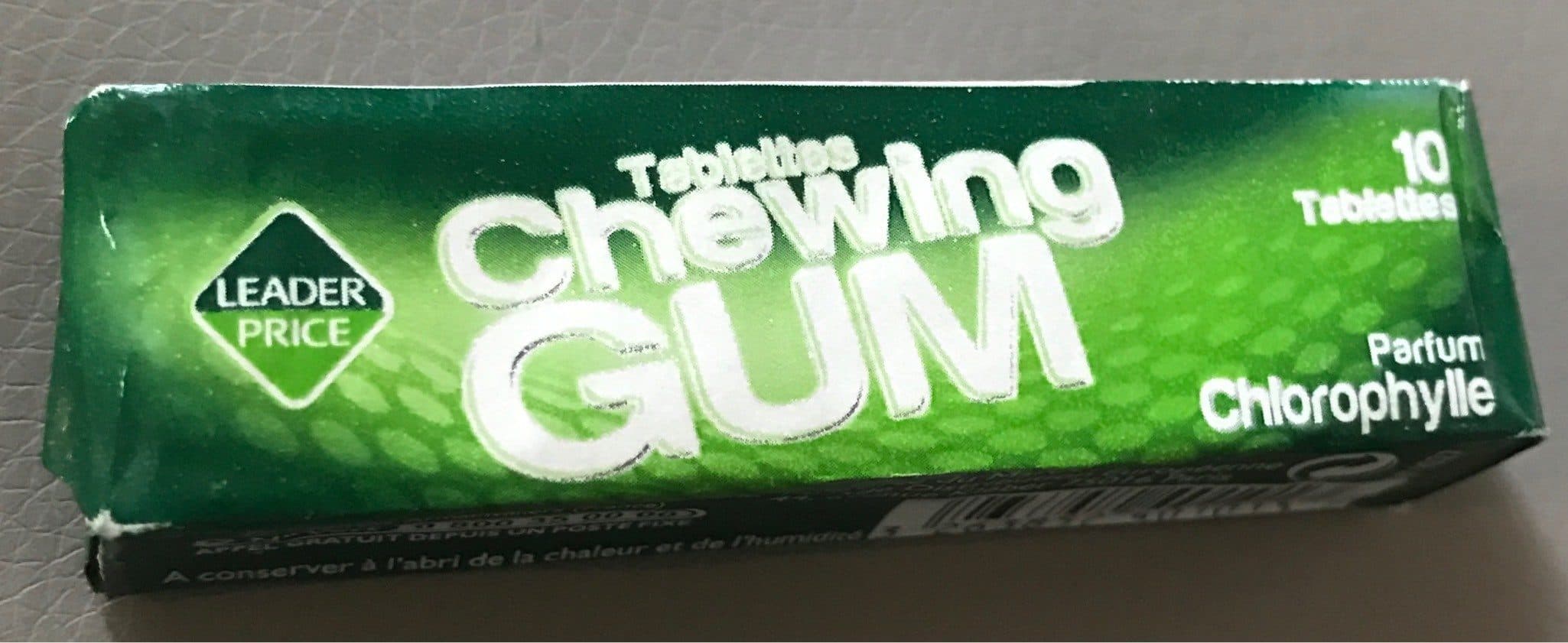 Leader Price Tablette Chewing Gum packshot