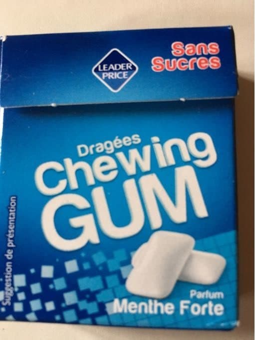 Leader Price Dragées Chewing-Gum packshot