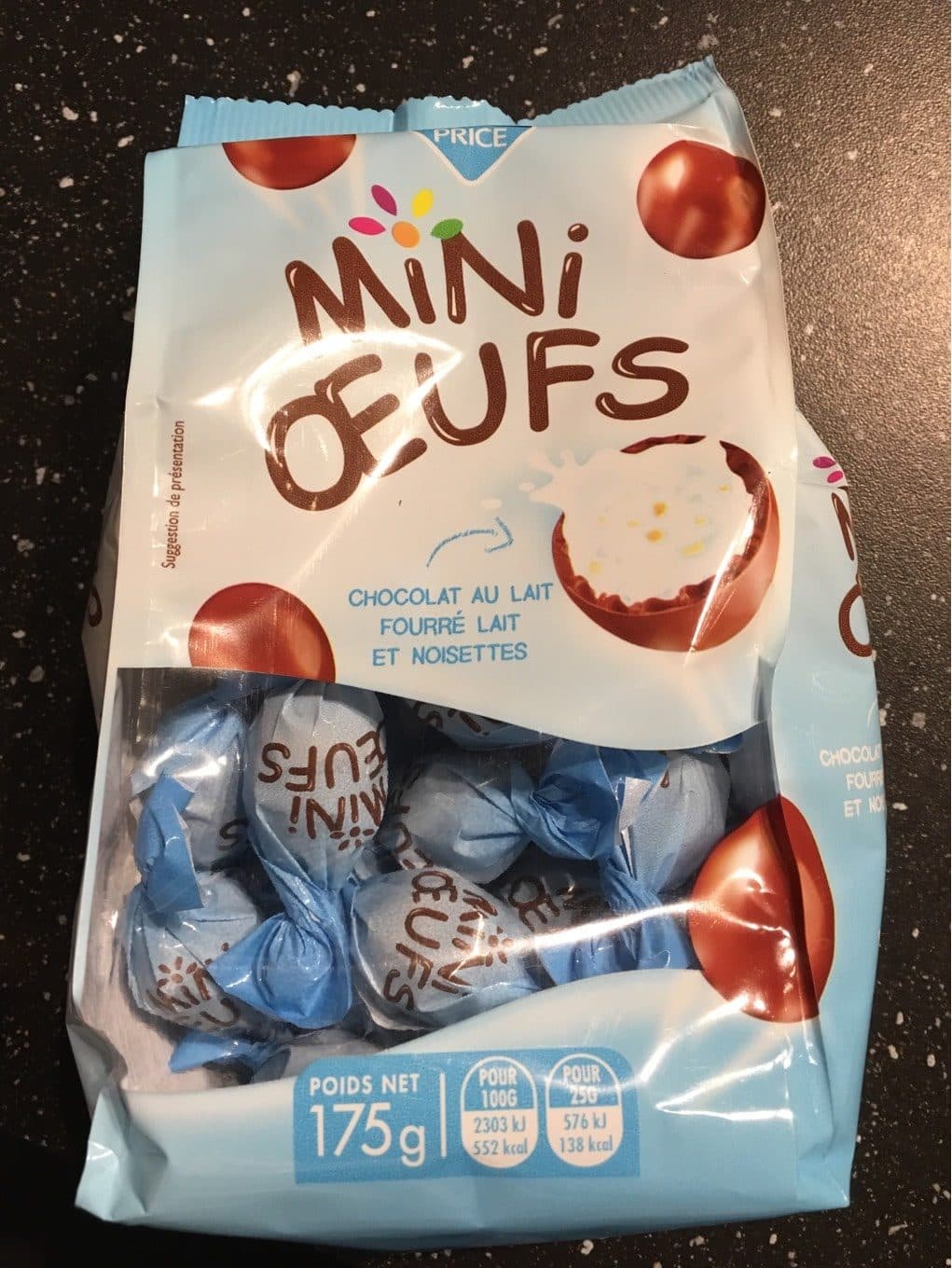 Leader Price Mini oeuf packshot
