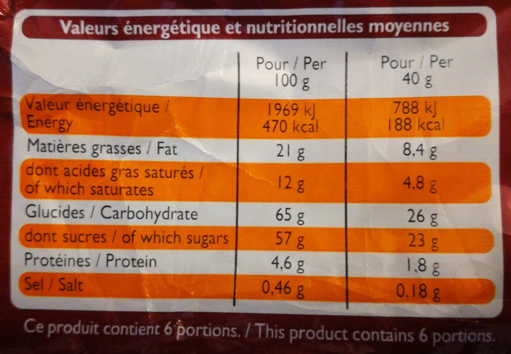 Leader Price Barre Chocolat & Caramel packshot