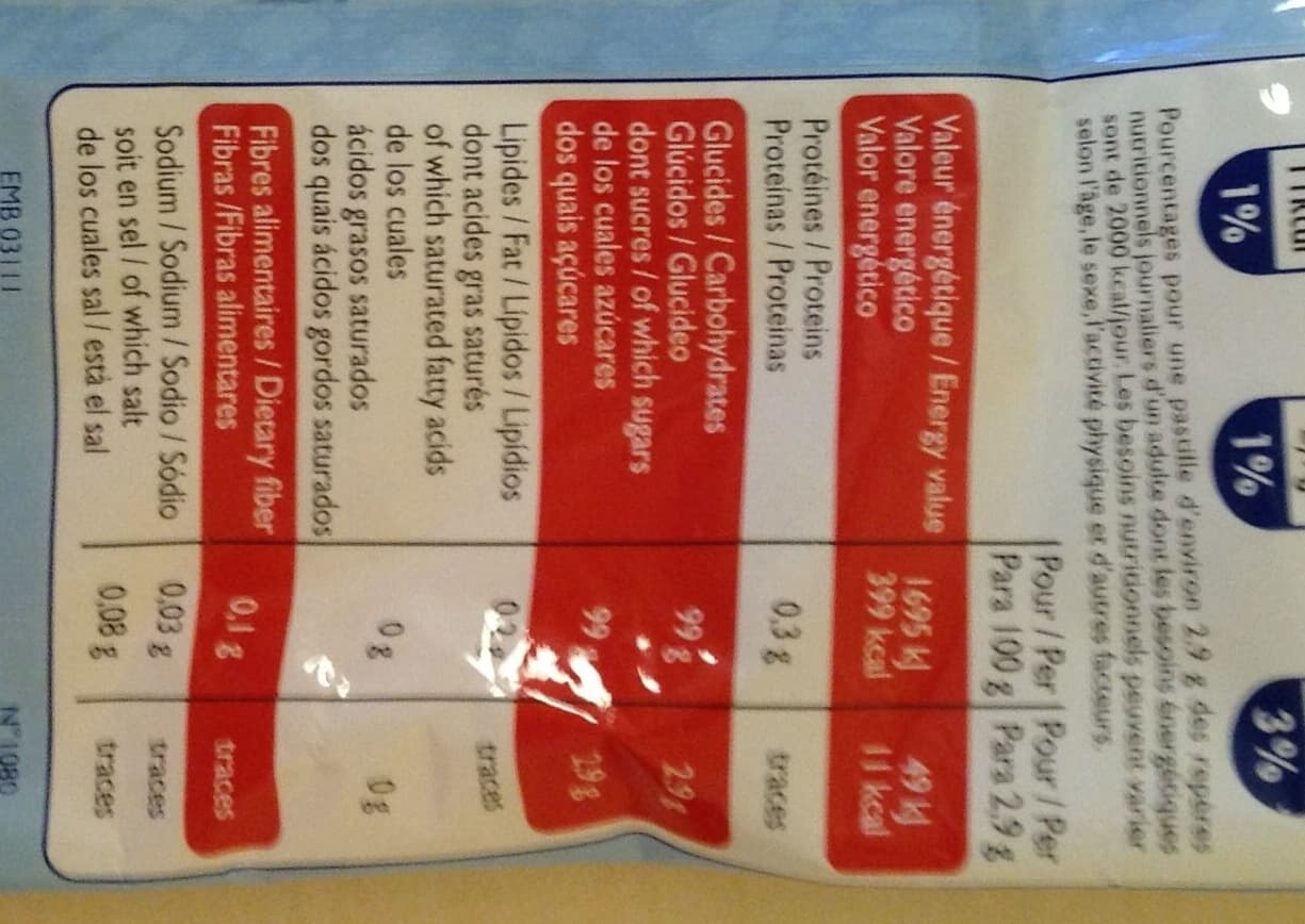 Leader Price Pastilles du Bassin de Vichy packshot