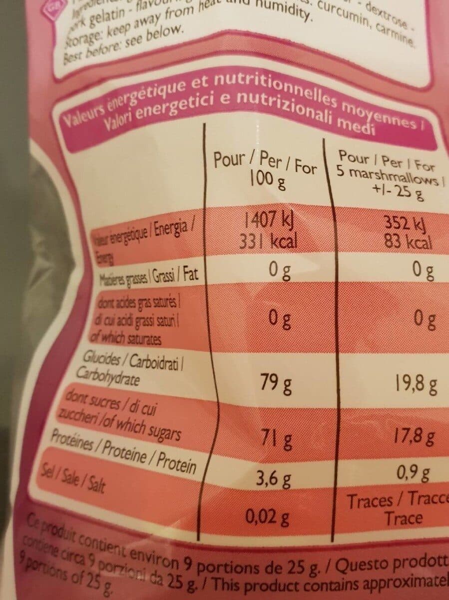 Leader Price Marshmallows packshot
