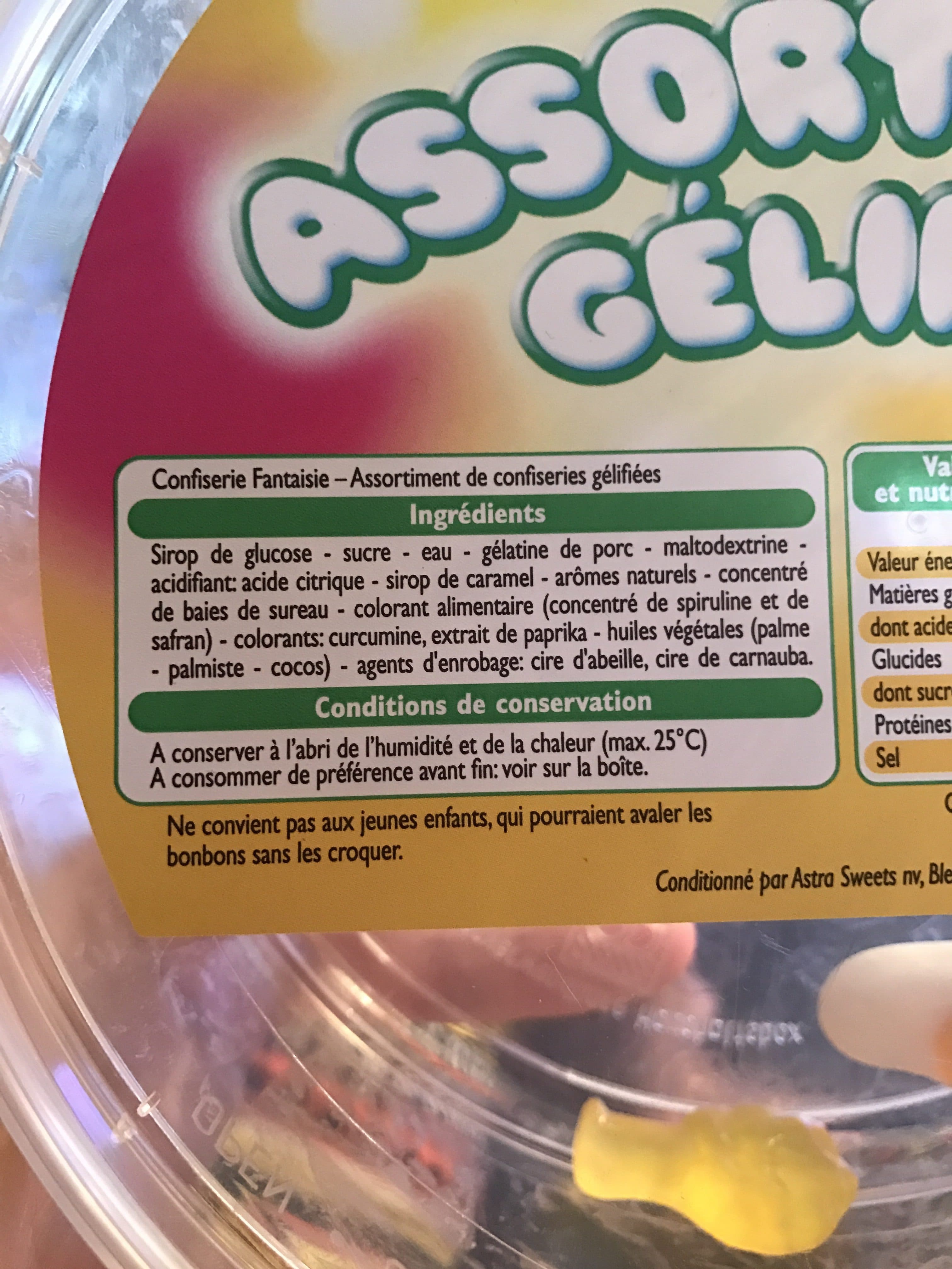 Leader Price Assortiment gélifiés packshot