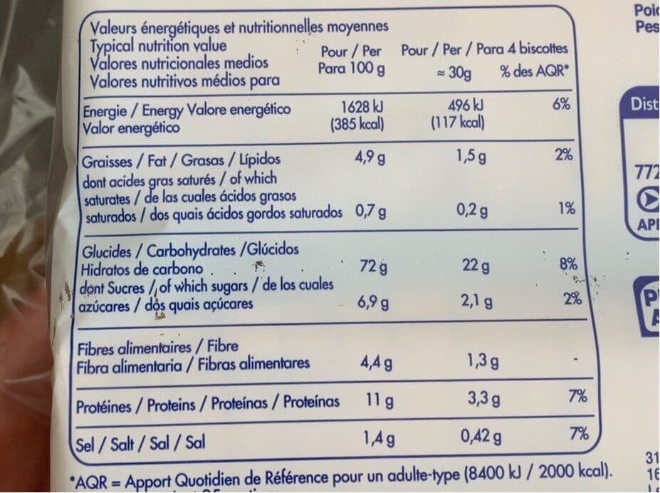 LE PRIX GAGNANT ! 100 biscottes packshot
