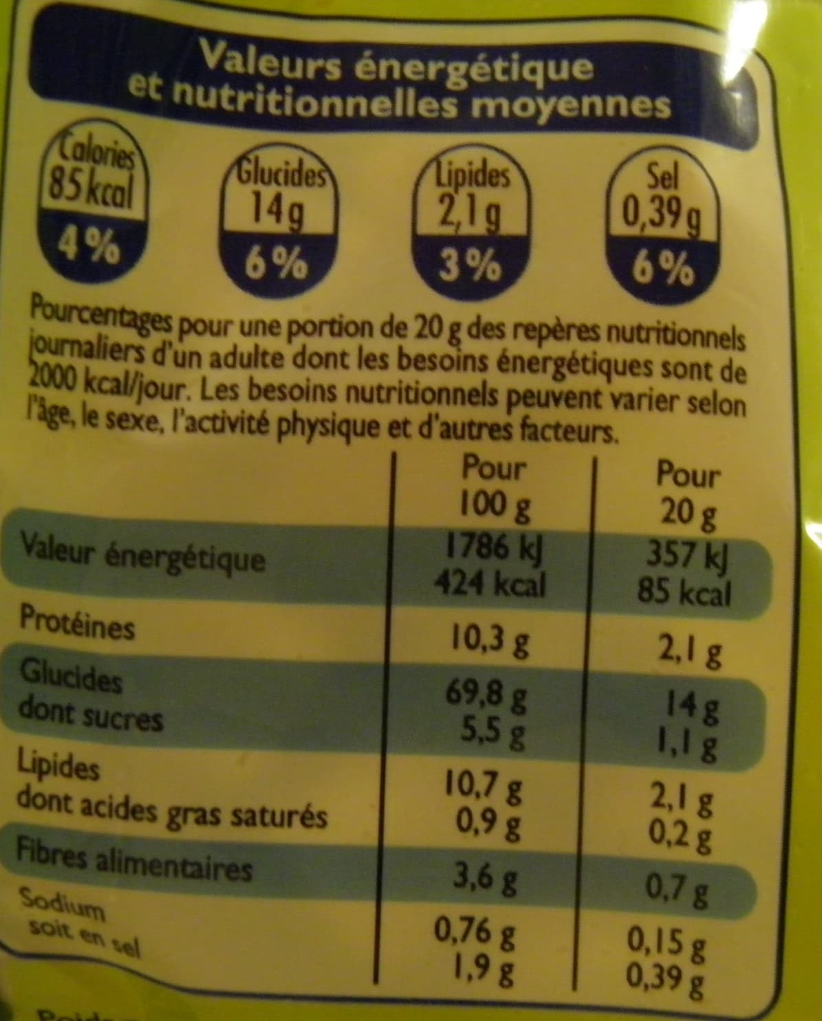 Leader Price Croutons nature spécial salade packshot