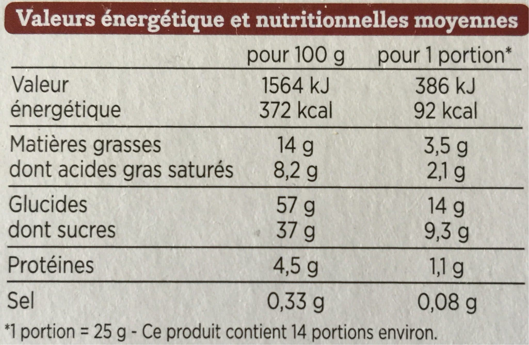 Franprix Cake aux Fruits pur beurre packshot