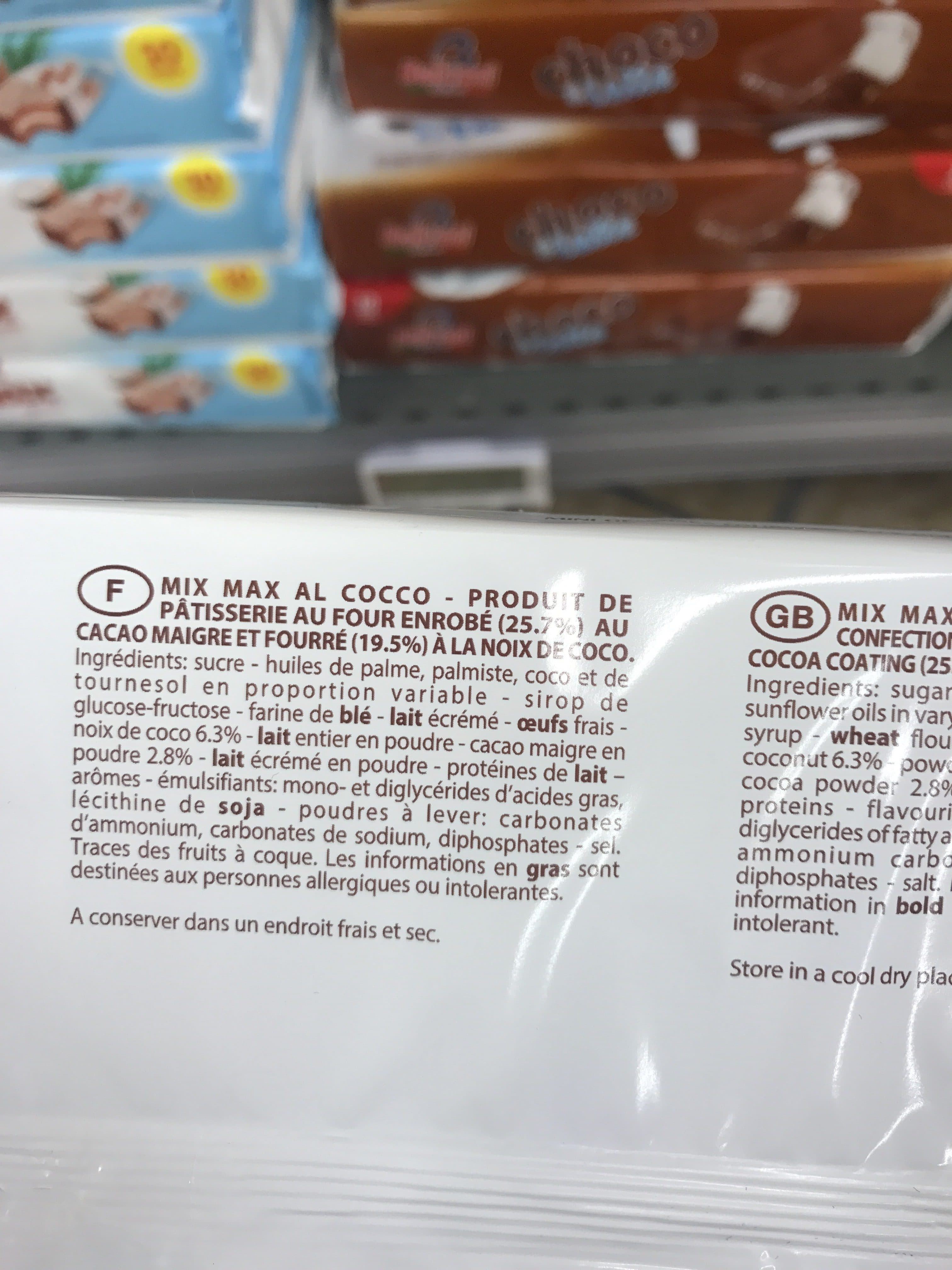 Leader Price Mix Max Cocco packshot
