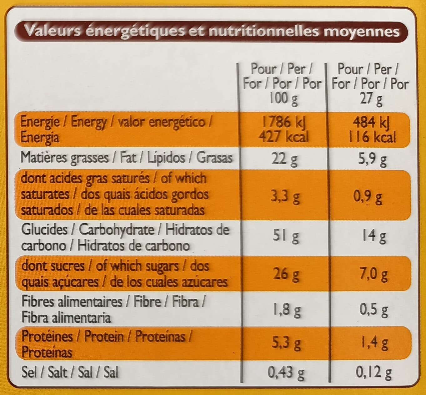 Leader Price Mini marbré au chocolat packshot