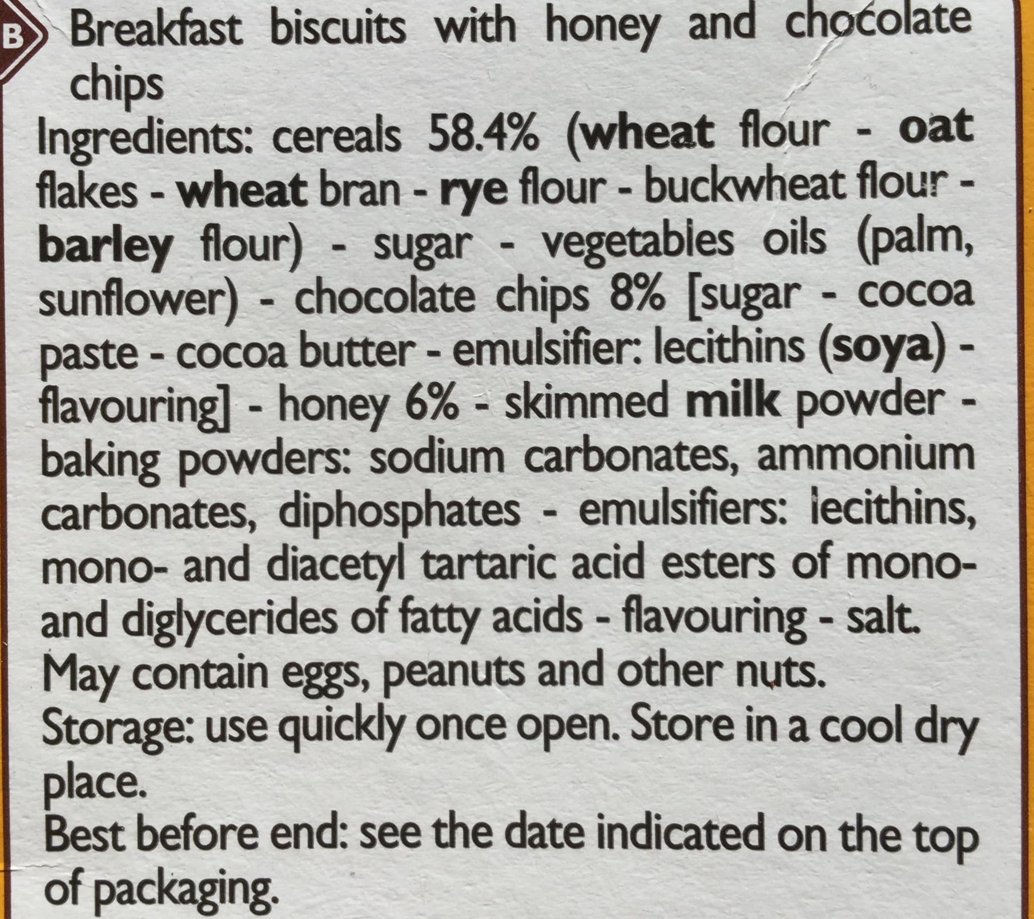 Leader Price Biscuits P'tit Déj packshot