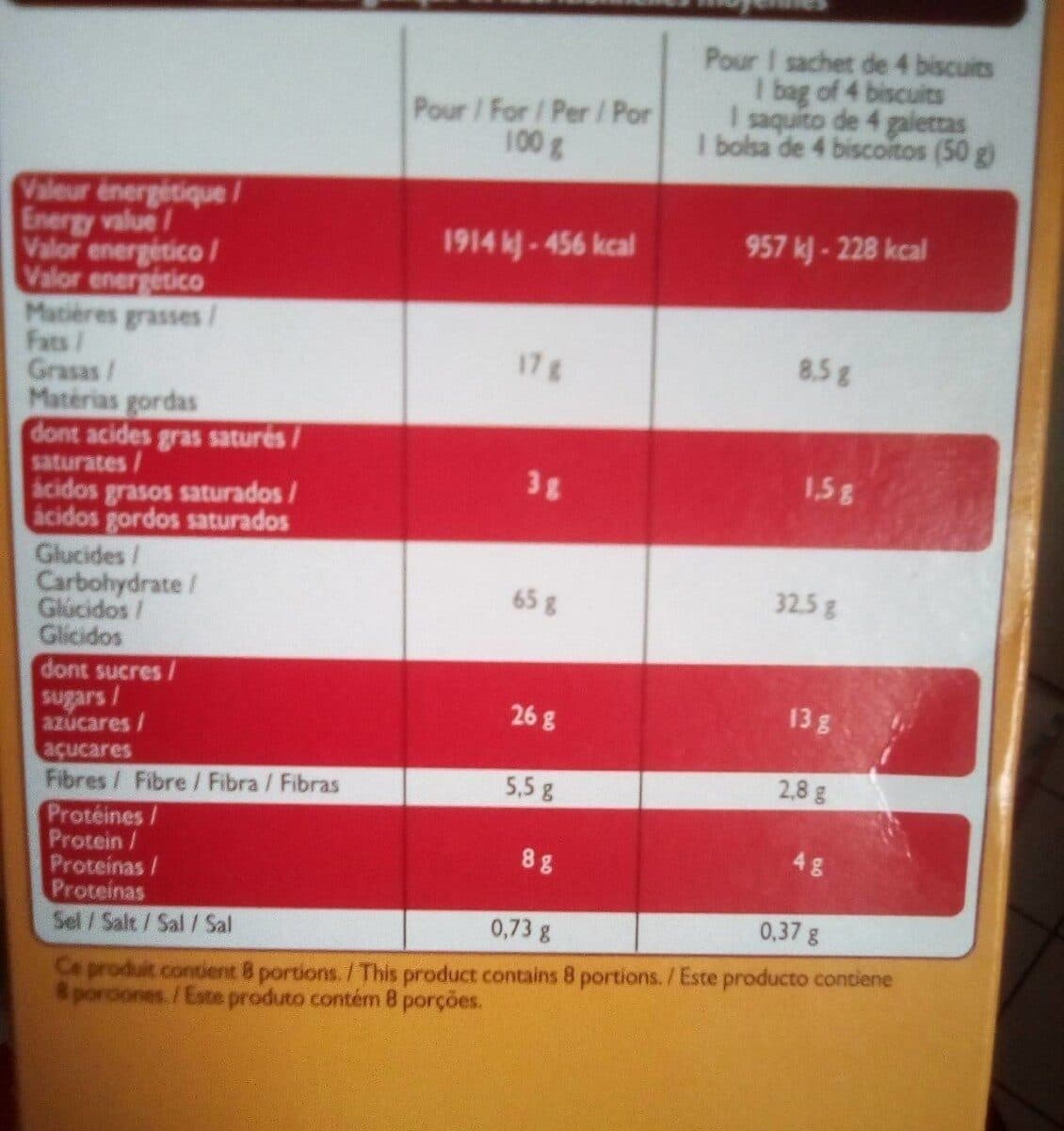 Leader Price Biscuits P'tit Déj packshot
