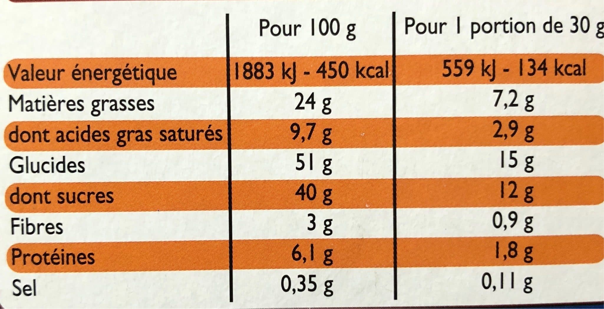 Leader Price Mini Brownies aux pépites de chocolat packshot