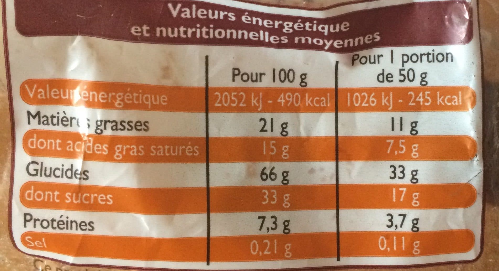 Leader Price Lunettes de Romans saveur chocolat noisette packshot