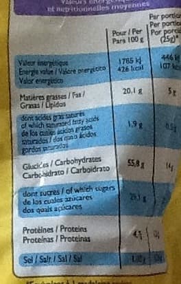 Leader Price Madeleine aux oeufs packshot