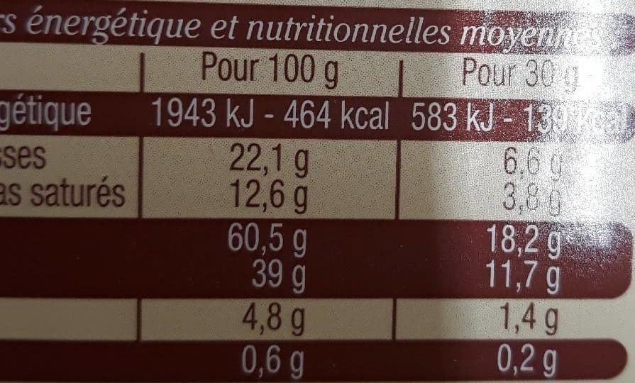 Leader Price Gâteau Breton Fourré à la Crème de Pruneaux packshot