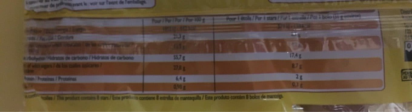 Leader Price Étoiles Pur Beurre packshot