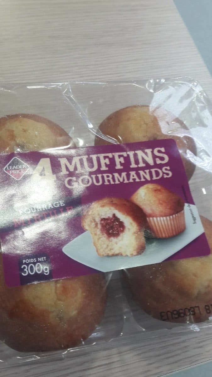 Open Food Facts Muffins Myrtilles packshot