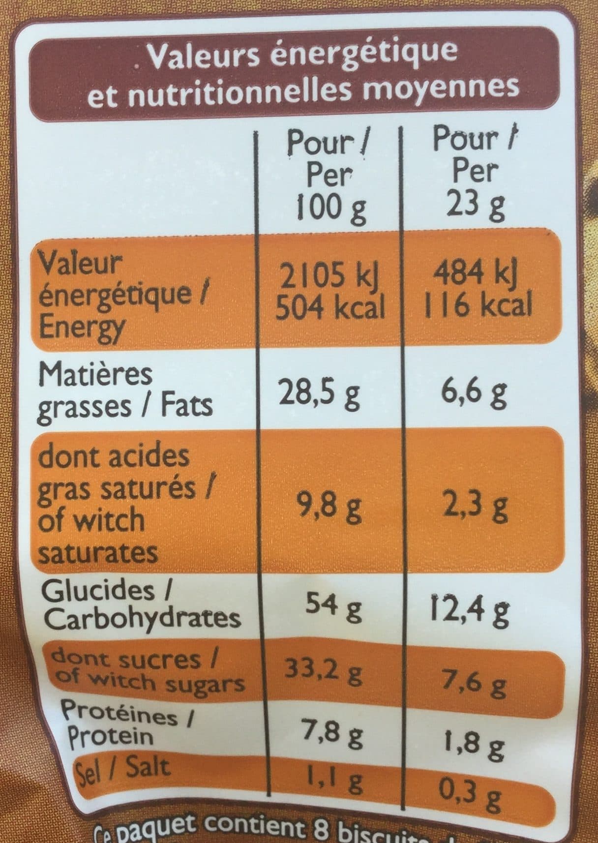 Leader Price Cookies maxi pépites chocolat et Amandes caramélisées packshot