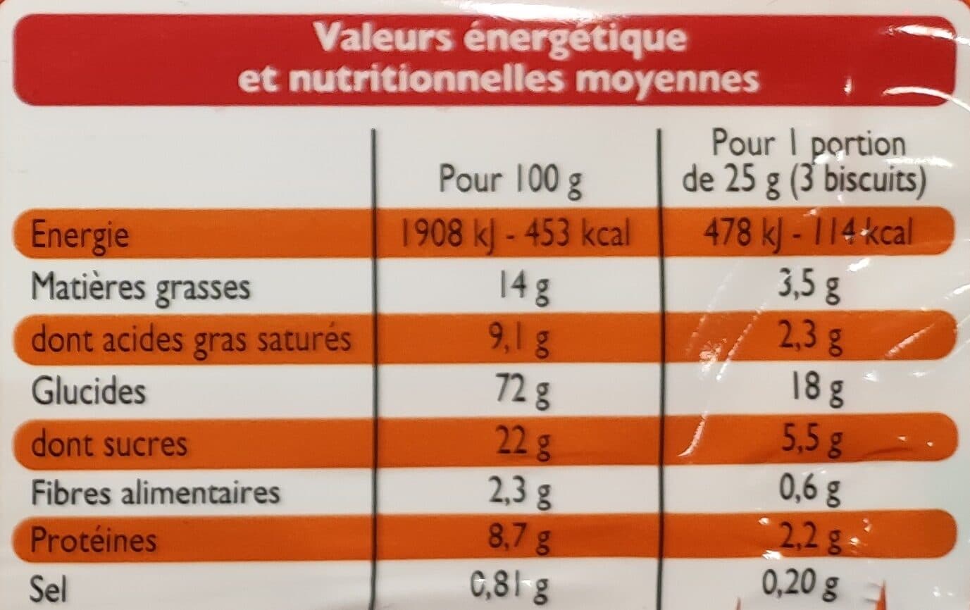 Leader Price Petit beurre packshot