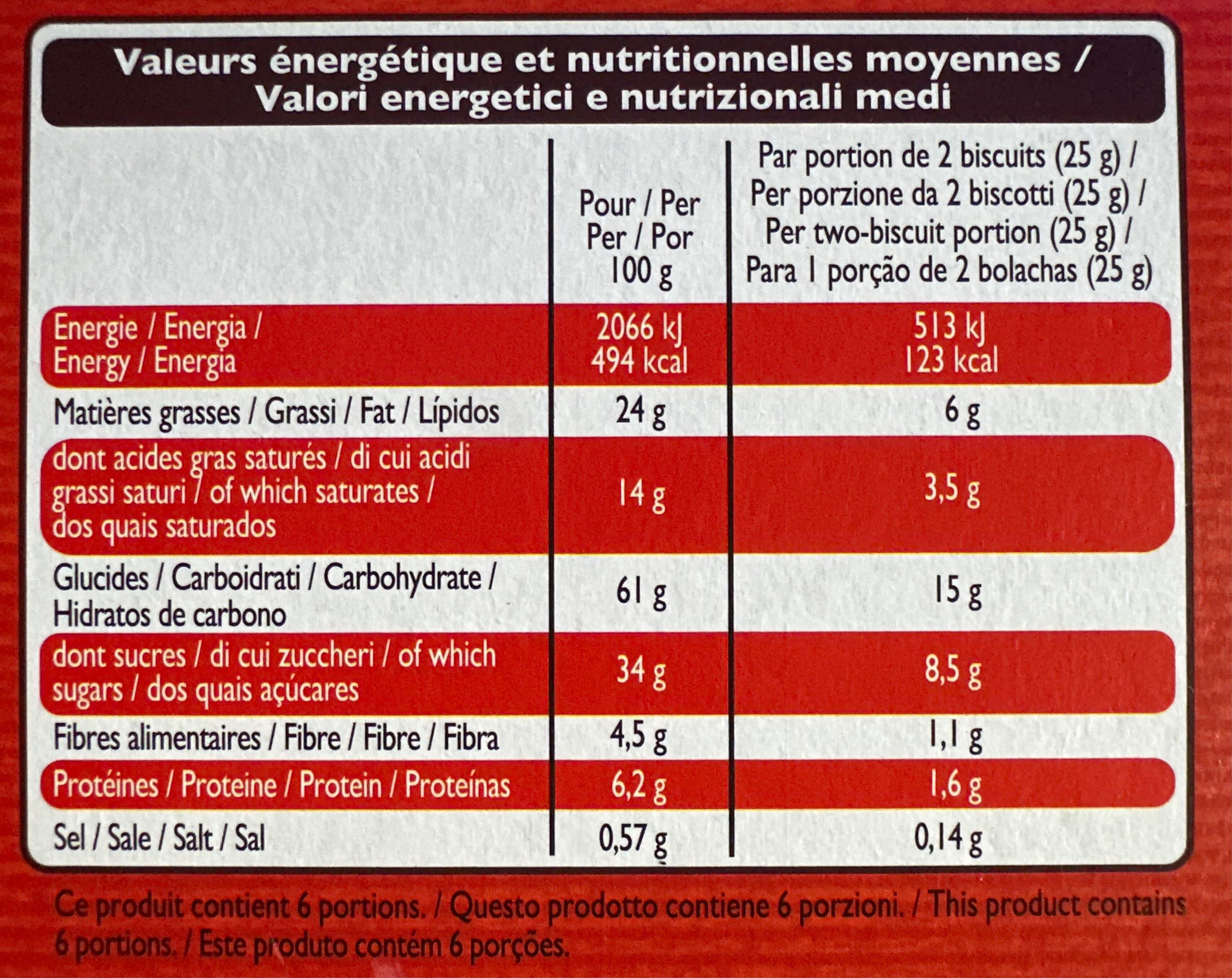 Leader Price P'tit Sacripant Petits Beurre Chocolat Noir packshot