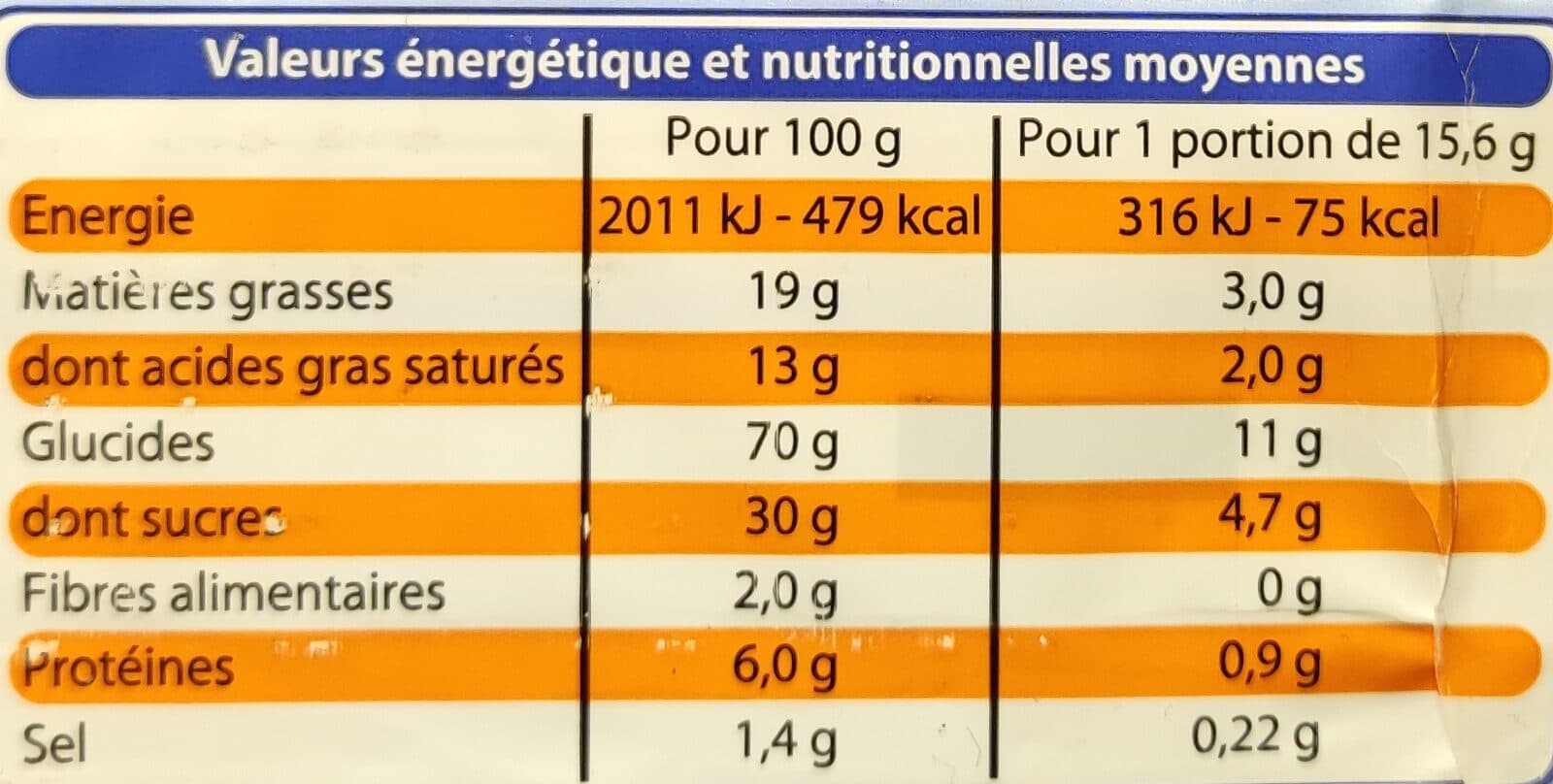 Leader Price Galettes bretonnes packshot