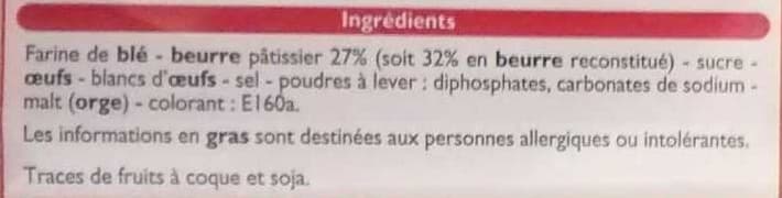 Leader Price Palets Bretons - Pur Beurre packshot