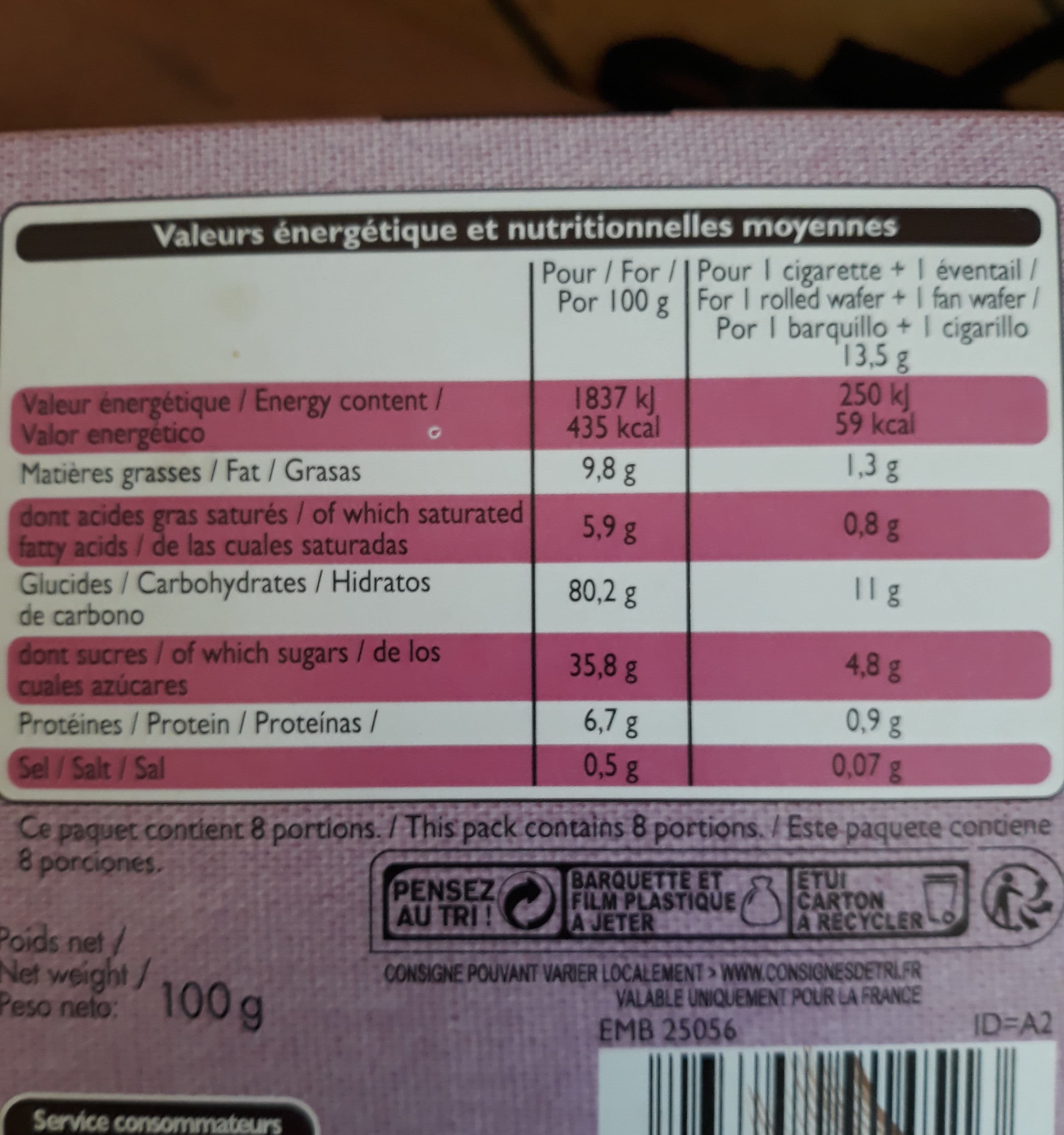 Leader Price Assort. Glacier duo 100 packshot