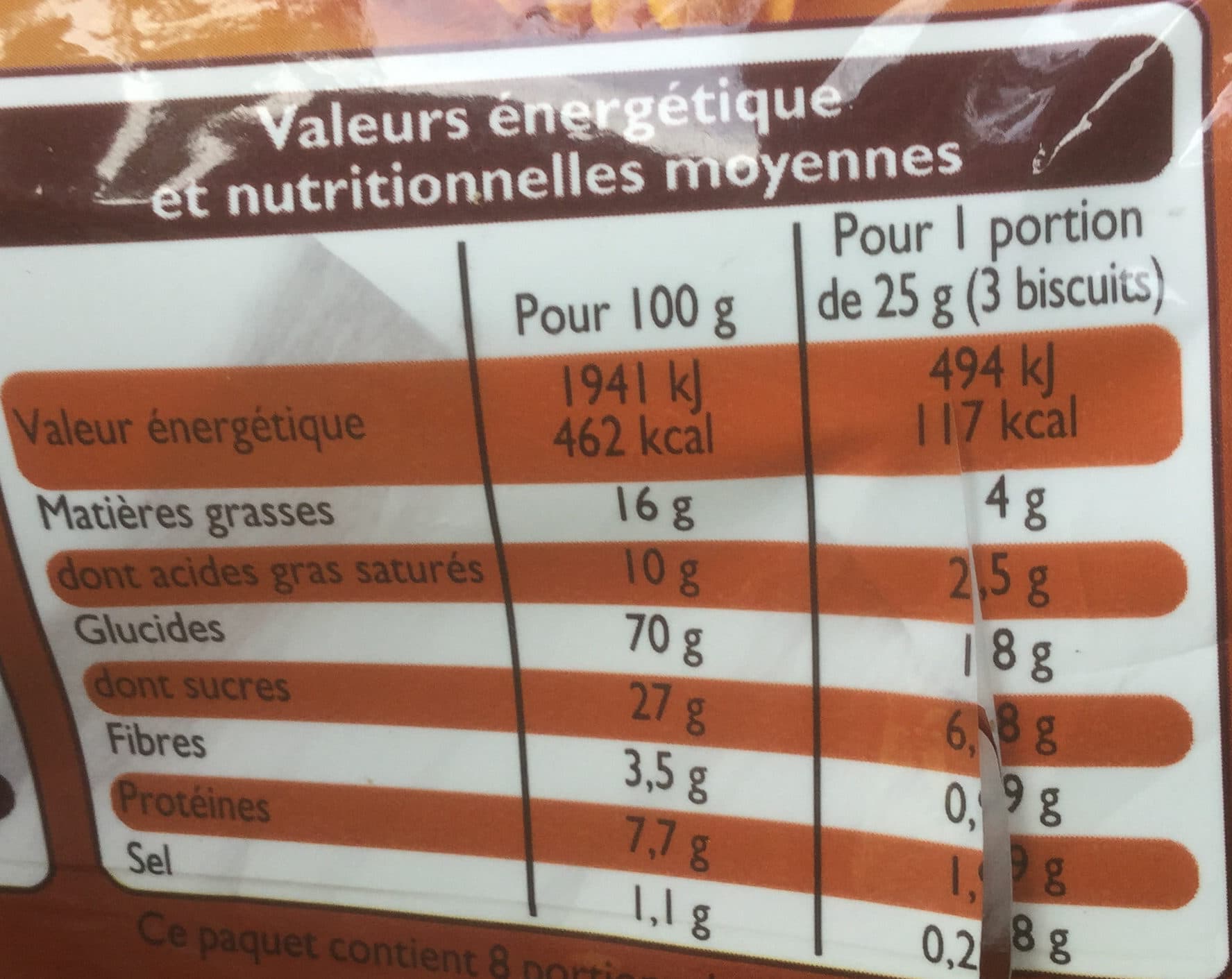 Leader Price Petit Beurre aux Pépites de Chocolat packshot