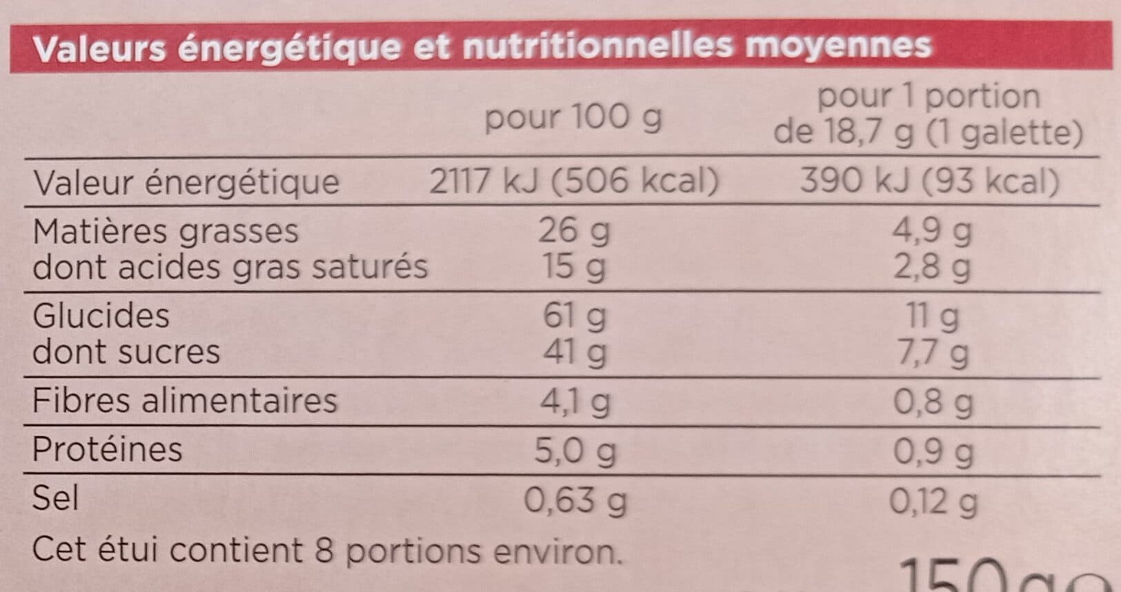 Franprix Galettes suédoises choc flocons avoine packshot